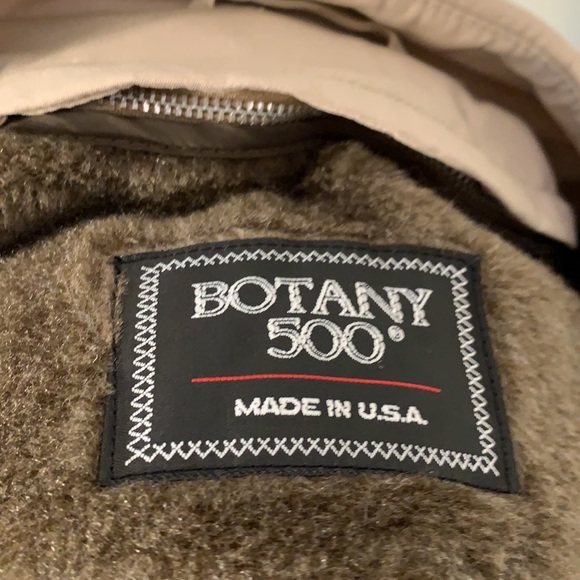 Vintage Botany 500 tan overcoat, 44 Reg, like new - Picture 7 of 11